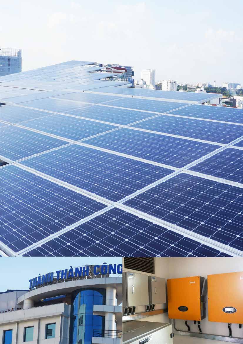 Hệ thống điện năng lượng mặt trời hòa lưới 20 kw tại Tập đoàn Thành Thành
