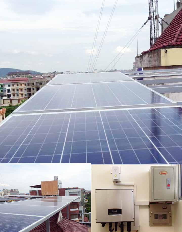 Hệ thống điện năng lượng mặt trời hòa lưới 3 kw, Bắc Giang