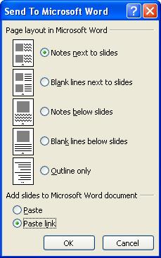 Vào File, chọn lệnh Share, chọn Create Handouts và chọn lệnh Create Handouts, hộp thoại Send to Microsoft Wordxuất hiện. 430. Chuyển handout sang Word 3.