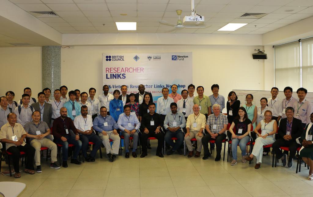 Việt Nam trong nghiên cứu về quản lý năng lượng hiệu quả, Trường ĐHCT được sự tài trợ của Quỹ Newton, British Council tổ chức Hội thảo kết nối nhà khoa học Việt Nam-Anh quốc năm 2017 Phát triển