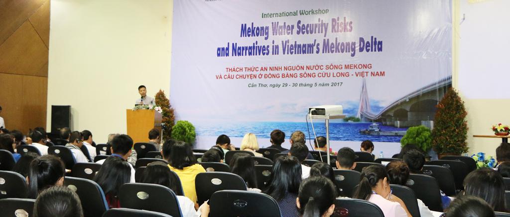 KHOA HỌC CÔNG NGHỆ Hội thảo Thách thức an ninh nguồn nước sông Mekong và câu chuyện ở Đồng bằng sông Cửu Long Ngày 29/5/2017, tại Trường ĐHCT đã diễn ra Hội thảo Thách thức an ninh nguồn nước sông