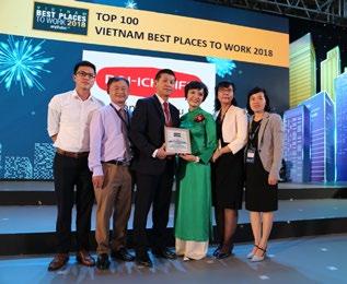 DAI-ICHI LIFE VIỆT NAM ĐẠT GIẢI TOP 3 NƠI LÀM VIỆC TỐT NHẤT VIỆT NAM Ngày 27/3/2019, Dai-ichi Life Việt Nam đã vinh dự được trao giải Top 3 Nơi làm việc tốt nhất Việt Nam năm 2018 trong ngành bảo