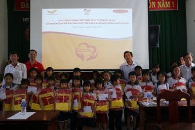 Chuỗi hoạt động này nằm trong chương trình Kết Nối Yêu Thương Tình thương cho em do Công ty BHNT Dai-ichi Việt Nam khởi xướng nhằm giúp đỡ trẻ em có hoàn cảnh khó khăn trên mọi miền đất nước.