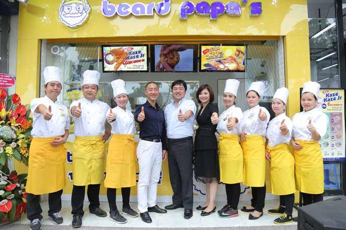 Vượt qua hàng loạt những quy định khắt khe đối với đối tác khai thác thương hiệu bánh Beard Papa s của công ty Muginoho (Nhật Bản), từ tháng 3/2017, Sakuko Việt Nam chính thức được phép độc quyền