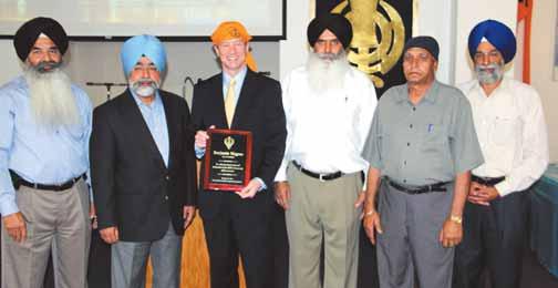communities/organizations. During the early 90's Mundy became involved with the West Sacramento Gurdwara congregation. By 1994 he was given the honorary position of the West Sacramento PR Officer.