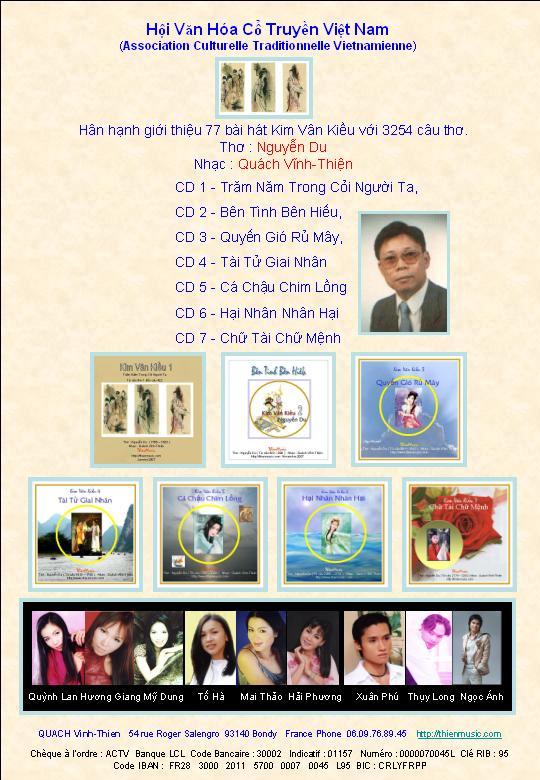 CD 1 - Trăm Năm Trong Cõi Người Ta CD 2 - Bên Tình Bên Hiếu CD 3 - Quyến Gió Rủ