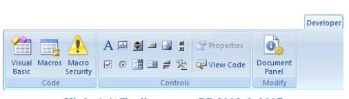 Đối với MS PP 2003, click chuột phải vào vị trí bất kỳ trên Toolbar, chọn Control Toolbox Đối với MS PP 2007, click nút Microsoft Office (nút tròn ở góc trái màn hình), chọn