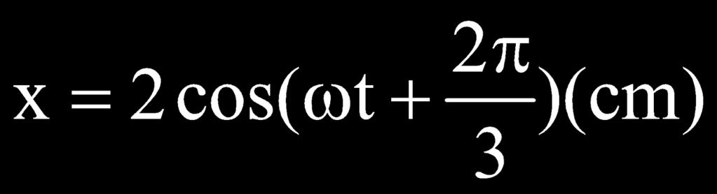 Suy ra dao đôṇg tổng hợp sẽ là Câu 33: Đáp án B Ta có biên đô A = 7,5 cm.