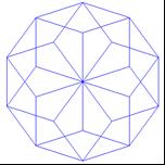 Đây là hình được tạo bởi hình bát giác(đa giác đều 8 cạnh).