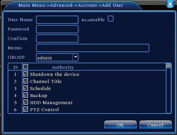 Lưu ý : Quyền user có thể kiểm soát người dùng và có thể sửa đổi tên và mật khẩu Hình 23 : Đổi mật khẩu.
