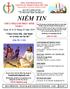 TỔNG GIÁO PHẬN SEATTLE GIÁO XỨ CÁC THÁNH TỬ ĐẠO VIỆT NAM Vietnamese Martyrs Parish of the Archdiocese of Seattle 6841 S. 180 th St, Tukwila, WA