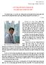 Báo vietnam.net, Thứ hai, ngày 3 tháng 7 năm 2014 LỜI CHIA SẺ TRƯỚC KHI RA ĐI CỦA MỘT BÁC SĨ BỊ UNG THƯ Sự thành công, xe cộ, nhà cửa, những thứ mà tô