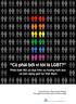 Có phải bởi vì tôi là LGBT? Phân biệt đối xử dựa trên xu hướng tính dục và bản dạng giới tại Việt Nam Lương Thế Huy Phạm Quỳnh Phương Viện nghiên cứu